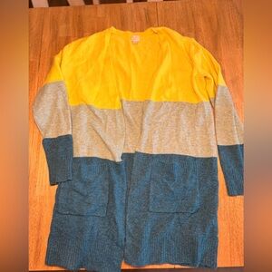 A New Day Vibrant Yellow Knit Top